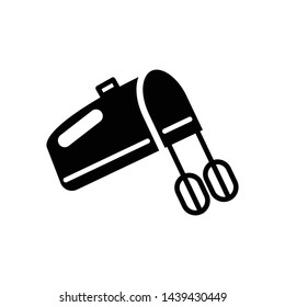 Hand mixer icon vector design template