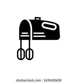 Hand mixer icon vector design template