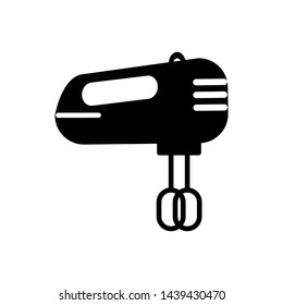 Hand mixer icon vector design template