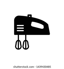 Hand mixer icon vector design template