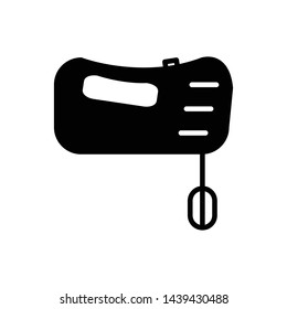 Hand mixer icon vector design template