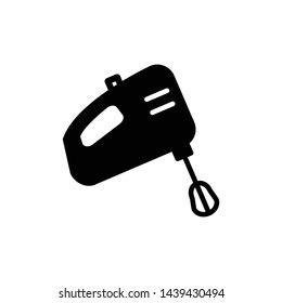 Hand mixer icon vector design template