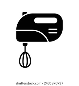 Hand Mixer Icon Vector Design