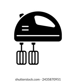 Hand Mixer Icon Vector Design