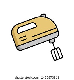 Hand Mixer Icon Vector Design