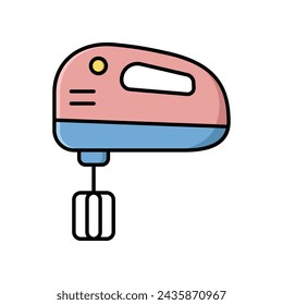 Handmixer Icon Vector Design