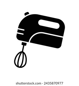 Hand Mixer Icon Vector Design