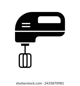 Hand Mixer Icon Vector Design