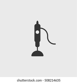   hand mixer icon, vector design
