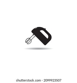 Hand mixer icon vector illustration simple design.