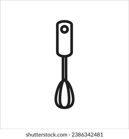 hand mixer vector icon line new