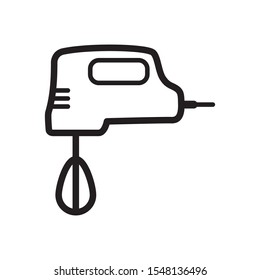 hand mixer vector icon trendy 