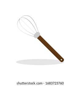 Hand mixer vector illustration, tools in kitchen.
