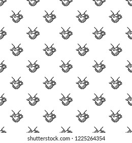 Hand money bribery pattern seamless repeat background for any web design