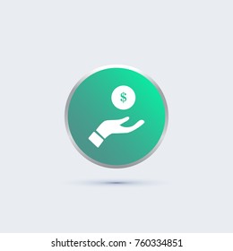 hand and money icon