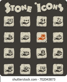 hand and money vector icons for web and user interface design