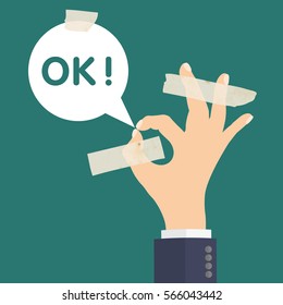 Hand OK Sign