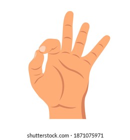 Picture Left Hand Open Palm Stock Vector (Royalty Free) 543274414 ...