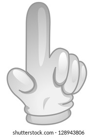 Hand One Finger