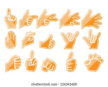 HAND ORANGE