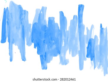 Hand paint watercolor background. Vector illustration