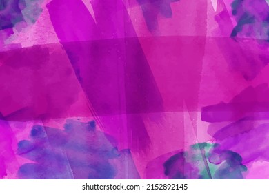 Fondo abstracto de color azul y violeta pintado a mano.