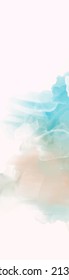 Hand painted abstract color background, vector illustration, design element