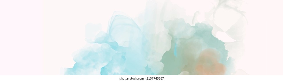 Hand painted abstract color background, vector illustration, design element