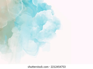 Fondo de color abstracto de la mano, ilustración vectorial, elemento de diseño