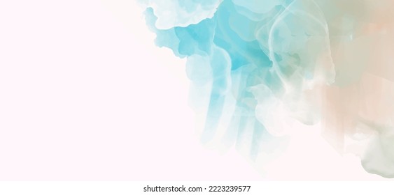 Hand painted abstract color background, vector illustration, design element