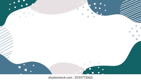 Hand Painted Abstract Frame Backgrounds Web graphics