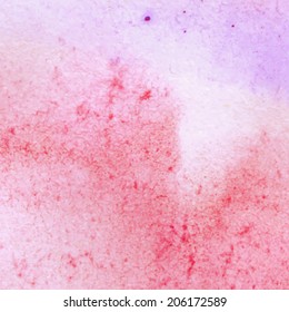 Hand painted abstract watercolor background. Vector illustration
