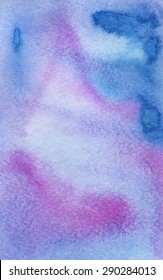 Hand painted abstract watercolor background. Watercolor painting. Vector illustration