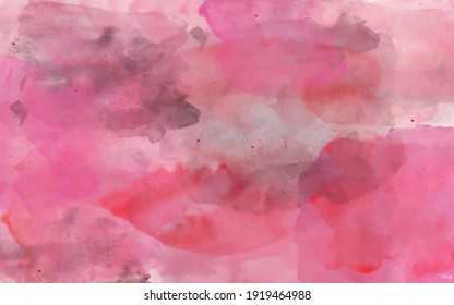 Hand painted abstract watercolor pattern background