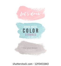 Hand painted backgrounds for design