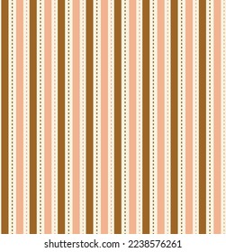 Hand painted bee stripes with alternate bold and dot stripes in a neutral color palette of burnt orange, pink and white. Great for home decor, fabric, wallpaper, gift-wrap, stationery.