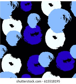 Hand painted brush strokes . Seamless abstract repeating background.