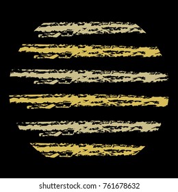 Hand Painted Brush Strokes.Grunge Brushes.