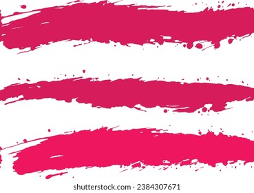 Hand Painted Color Brush Strokes Collection