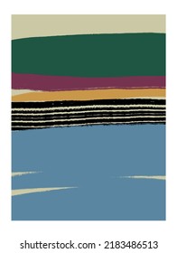 Hand painted contemporary abstract texture. Trendy background. Creative colorful artwork. Decor Printable Art, Abstract Art Prints, Modern Wall Art, House Warming Gift. Simple and minimalistic. 

