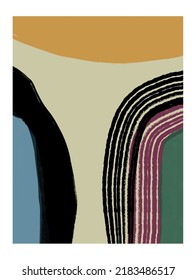 Hand painted contemporary abstract texture. Trendy background. Creative colorful artwork. Decor Printable Art, Abstract Art Prints, Modern Wall Art, House Warming Gift. Simple and minimalistic. 
