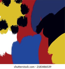 Textura abstracta contemporánea pintada a mano. Fondo de moda. Obra de arte creativa y colorida. Decoración De Arte Imprimible, Pinturas De Arte Abstracto, Muros Modernos, Regalo De Calentamiento De Casa. Sencillo y minimalista. 
