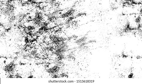 Hand painted dirty seamless black and white texture. Overlay scratched design background.