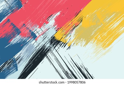 Hand painted grunge texture Background Design for decoration	