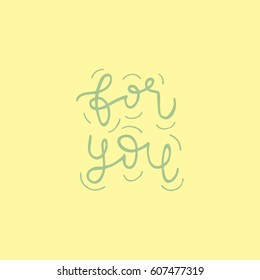 Hand painted ink drawing.Unique hand drawn inspiration quote vector poster.Lettering and custom typography for your designs:t-shirts,bags,posters,invitations,cards,etc. 