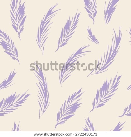 Hand Painted Leaves  Decorative seamless pattern. Repeating background. Tileable wallpaper print.