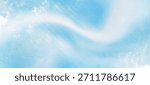 Hand painted light blue background with watercolor, abstract watercolor scraped grungy background, Modern and paper texture design with sky blue cloud paint brush.