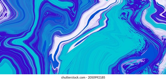 Fondo de mármol líquido pintado a mano