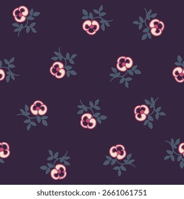 Fondo de patrón floral de lujo pintado a mano