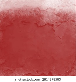 Hand painted red watercolor backdrop with subtle grunge texture and artistic blending